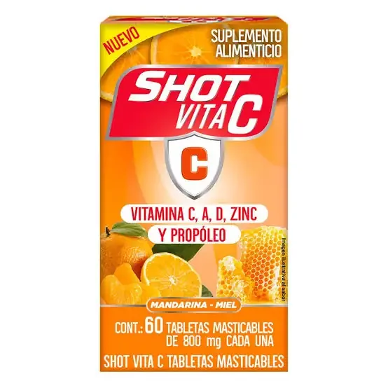SHOT C TABS 1 LAMINITA DE 6 TAB.