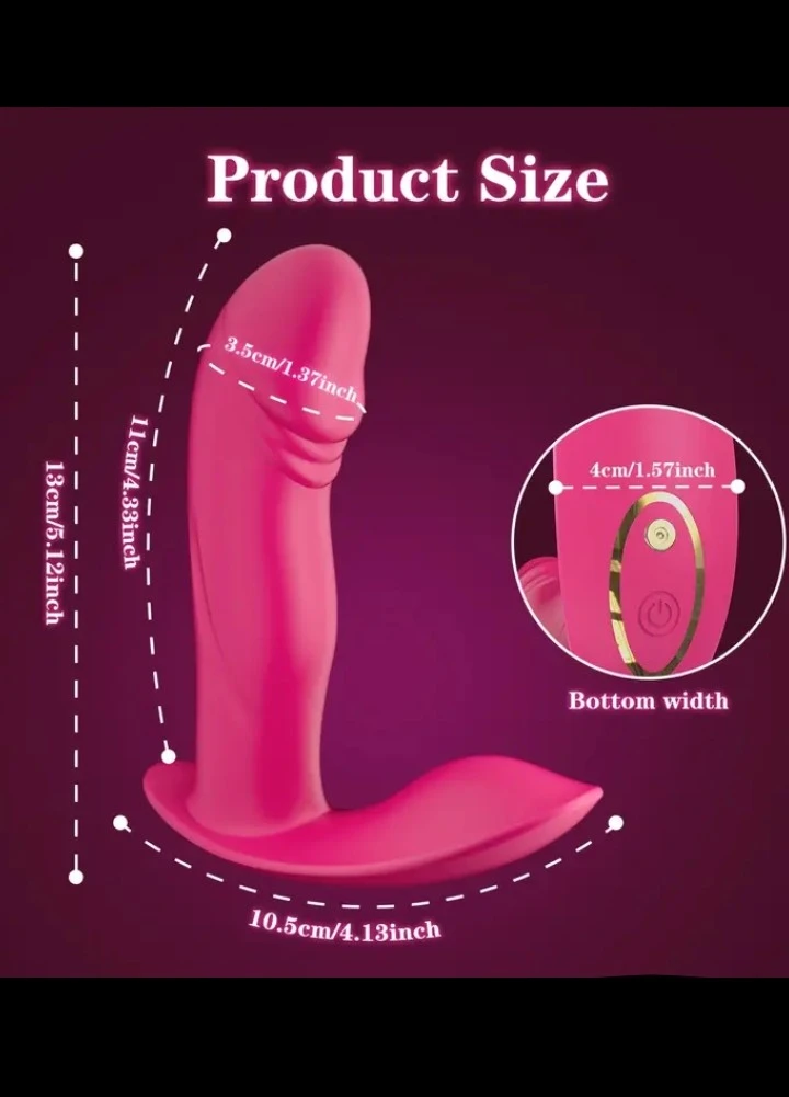 DILDO CON ESTIMULADOR DE CLÍTORIS  2