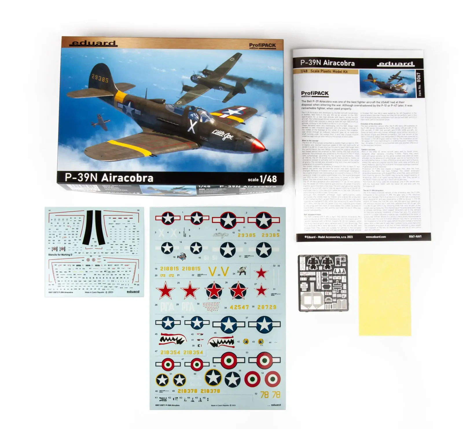 1/48 Eduard P-39N Airacobra  2