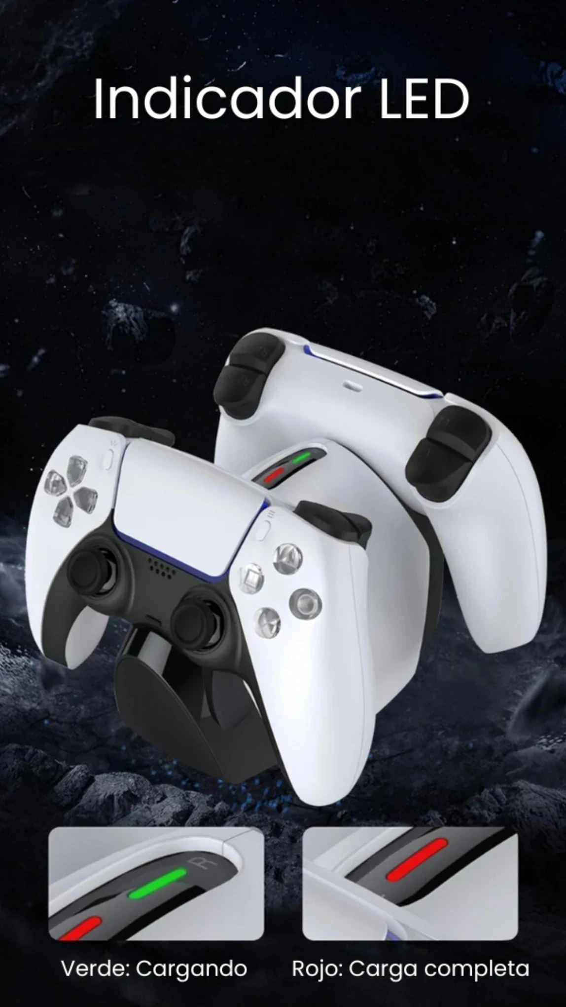 DUAL CHARGING DOCK FOR PS5 CONTROLLER 3