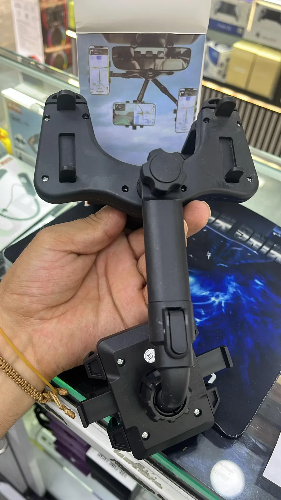 Soporte de Celular para Espejo Retrovisor - ¡Seguro y Estable! 🚗📱 3