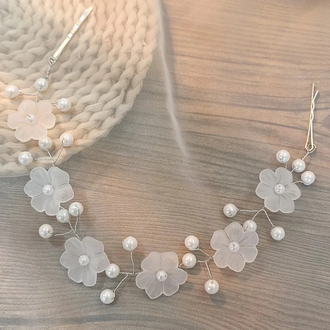 TIARA DE FLORES DE NIÑA 2