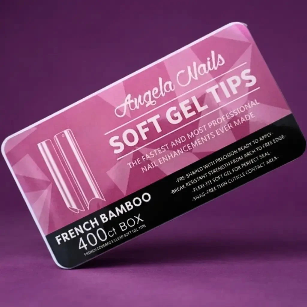 Extensiones para Uñas Soft French Bamboo 400 Box