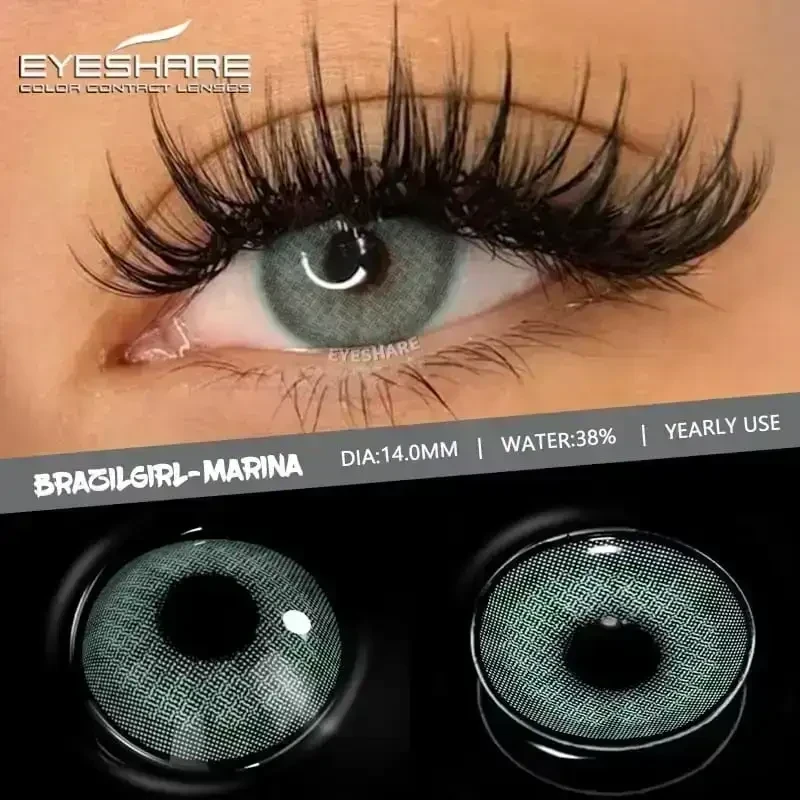 Lentes de contacto - Referencia: BRAZIL GIRL MARINA 