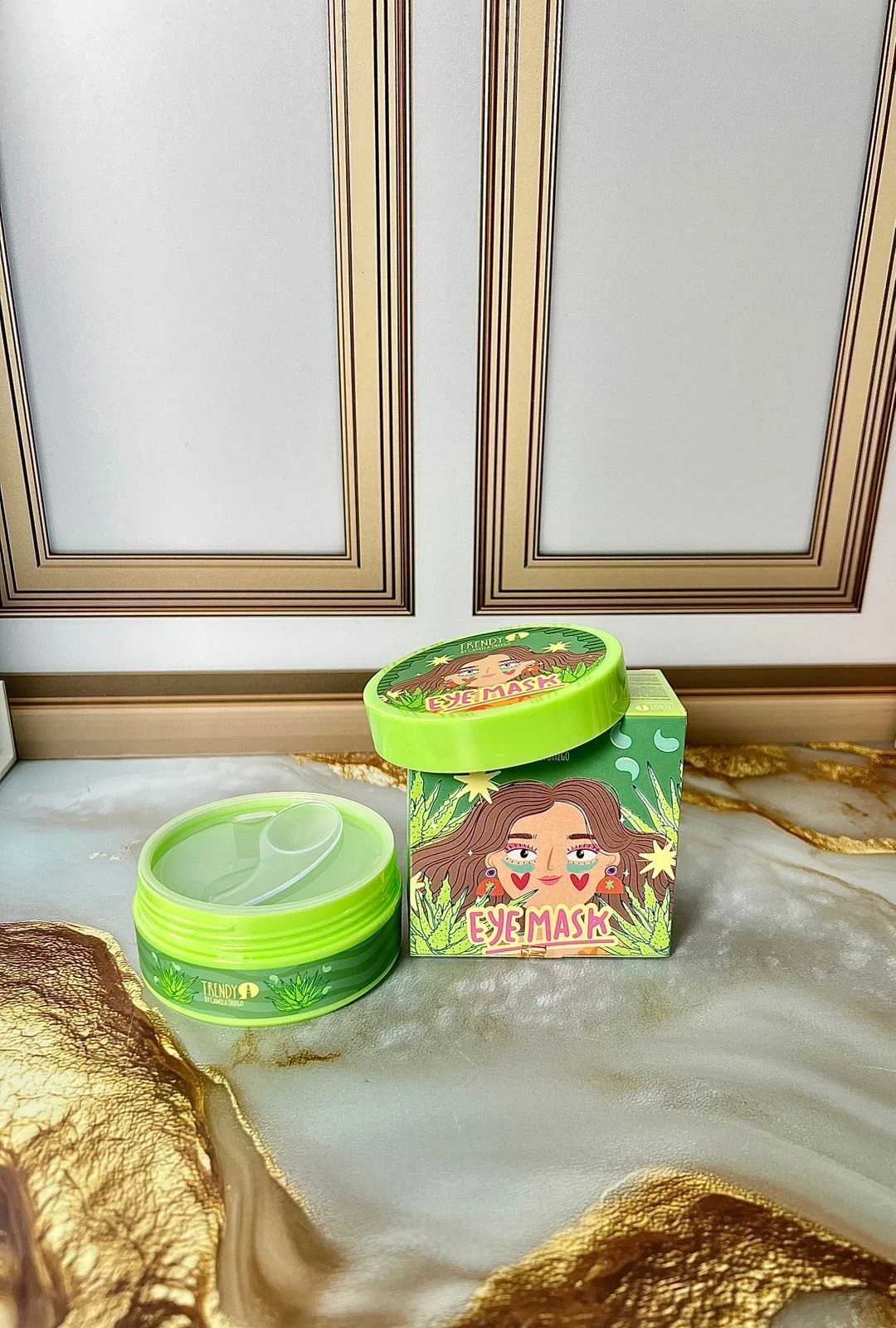 Mascarilla de Hidrogel para ojos Aloe 