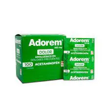 ADOREM 500 MG CJA X 60 TAB ACETAMINOFEN SIEGFRIED
