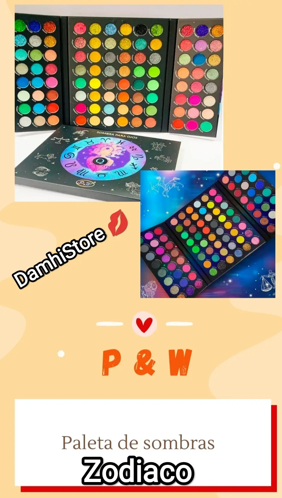 💋Paleta de sombras ZODIACAL 