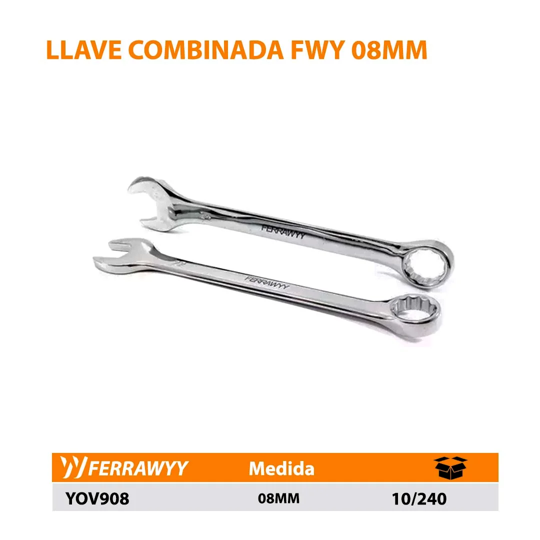 LLAVE COMBINADA FWY 08MM