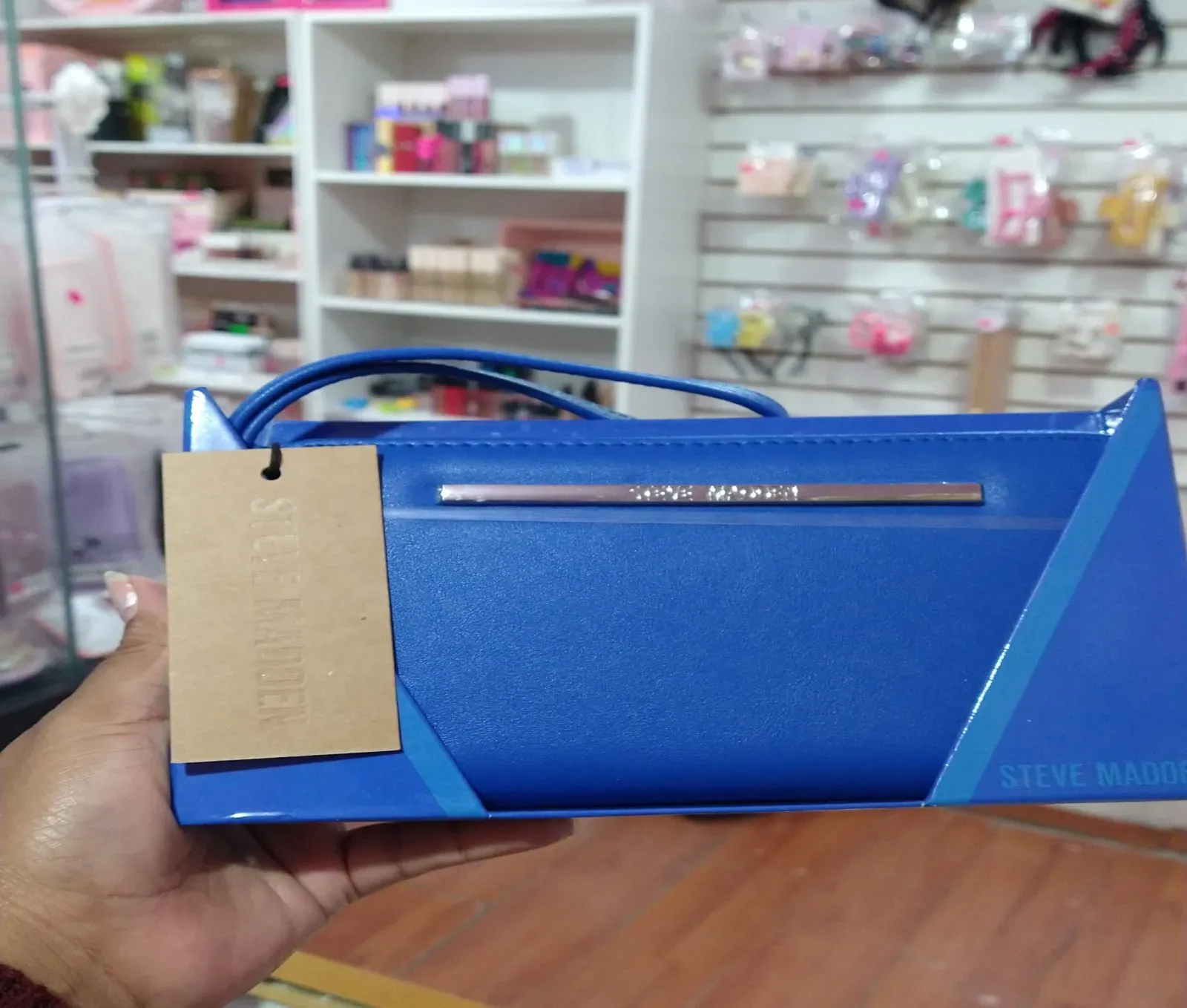 Cartera steve madden azul