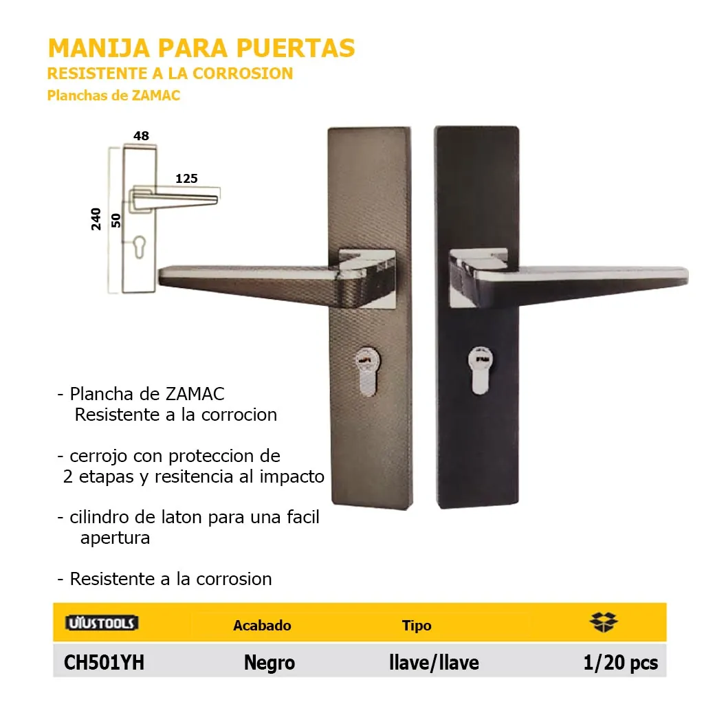 CHAPA MANIJA UYUST 501 