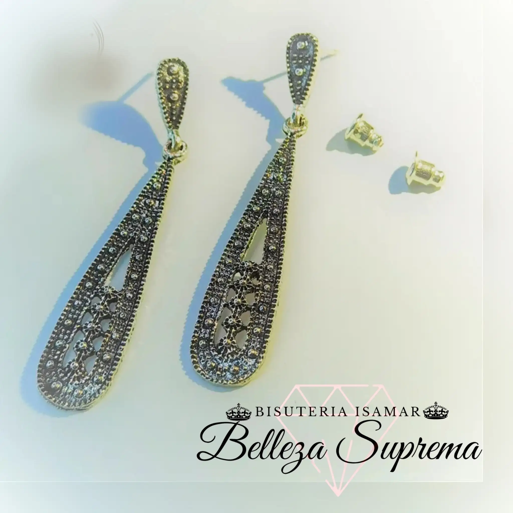 ARETES COLGANTE RUSTICOS 3