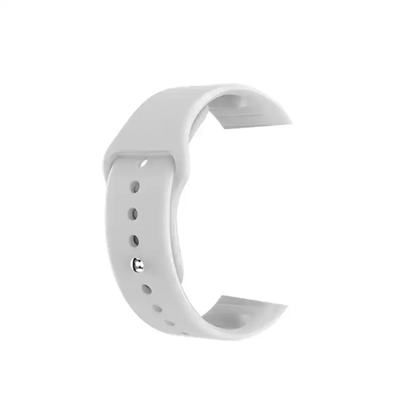 Pulso de Silicona para Smartwatch D20 Y68 Blanco 2