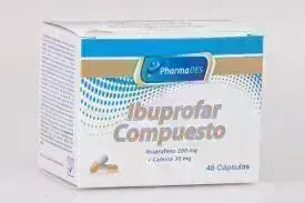 IBUPROFAR COMPUESTO 200/30 MG CJA X 48 CAP IBUPROFENO/CAFEINA TRIDEX