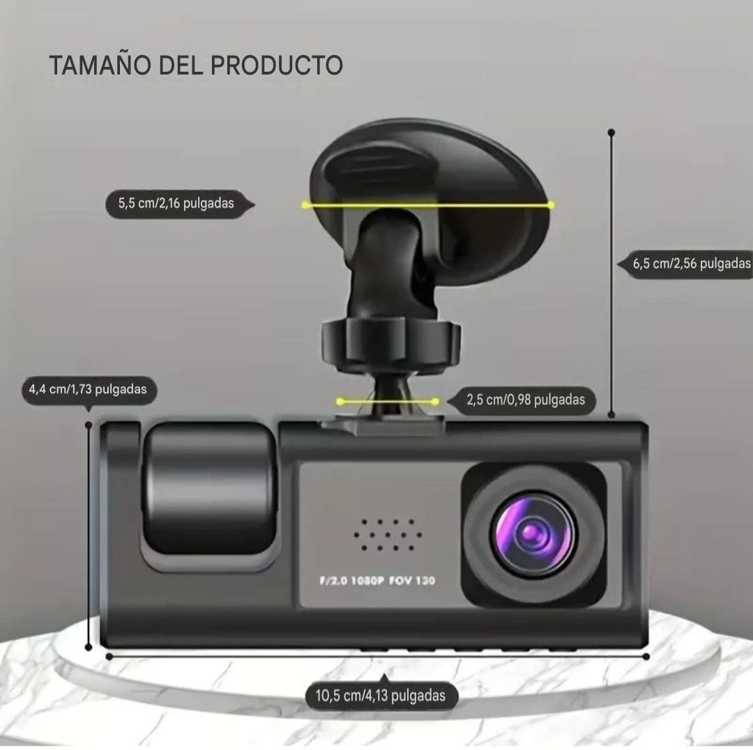 CÁMARA PARA CARRO 3 EN 1 3
