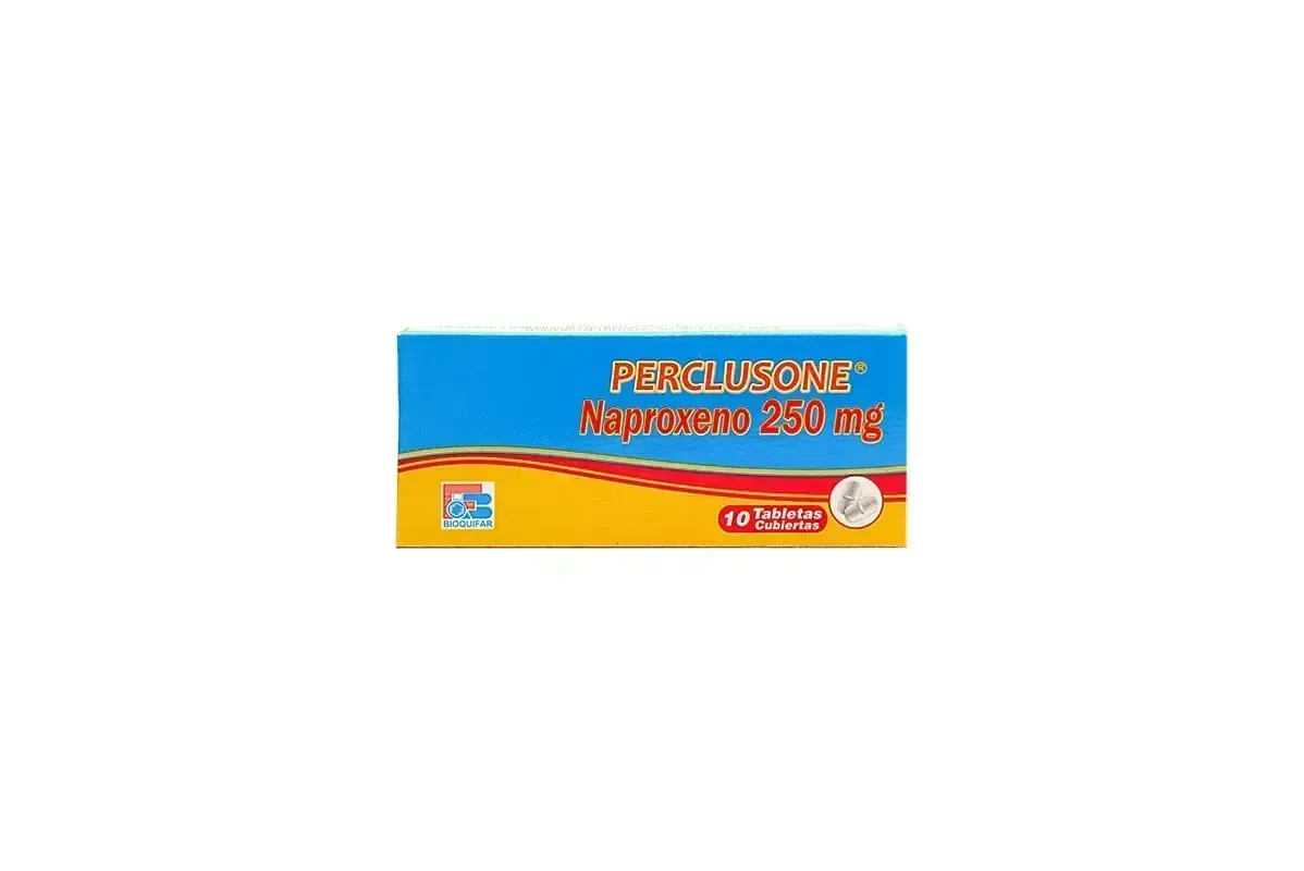 PERCLUSONE 250 MG X 10 TBL