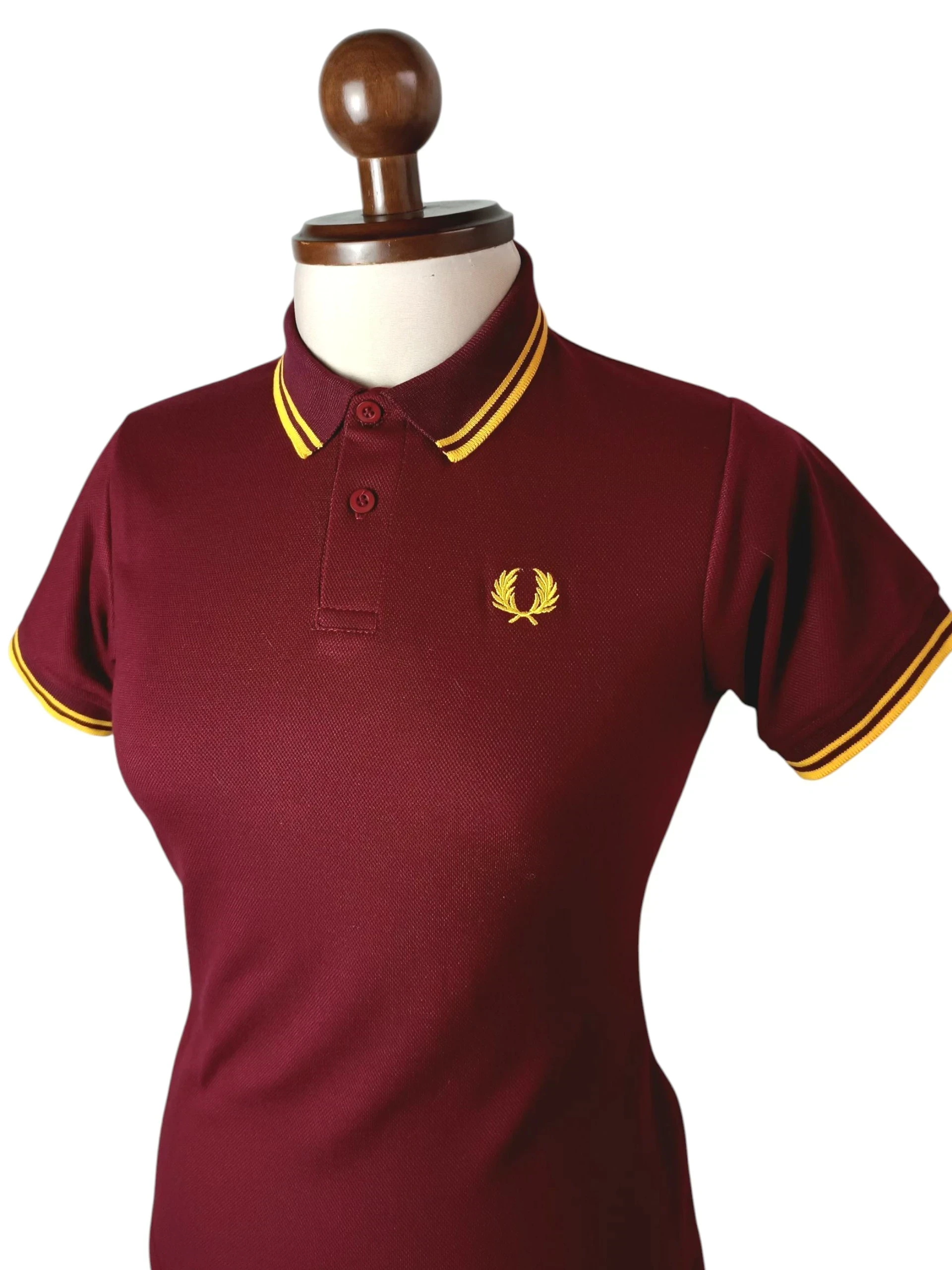 Camisa polo vinotinto  2