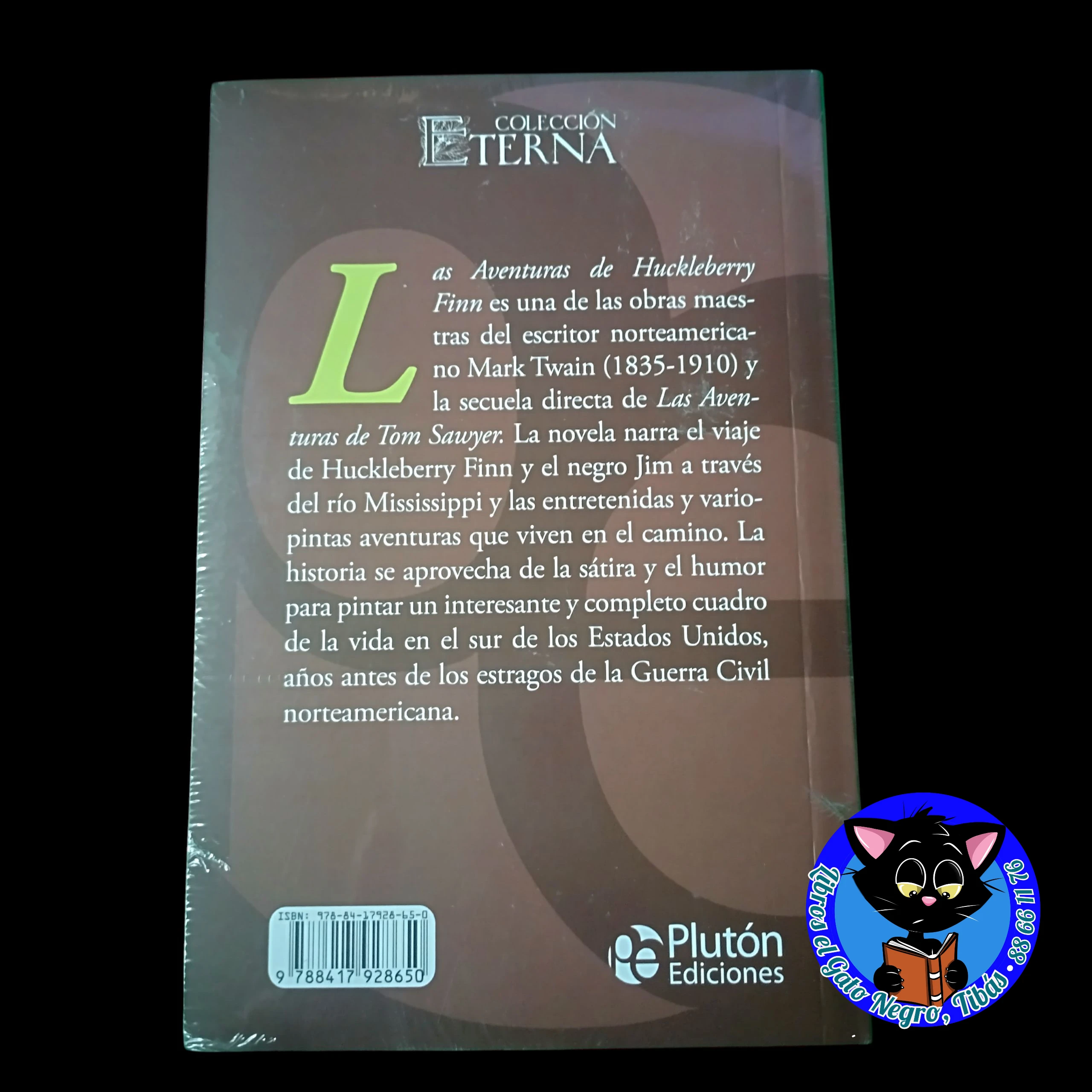 Las aventuras de Hukleberry Finn, Mark Twain, nuevo 2