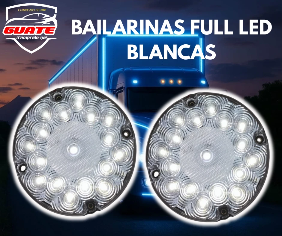 BAILARINAS FULL LED BLANCAS