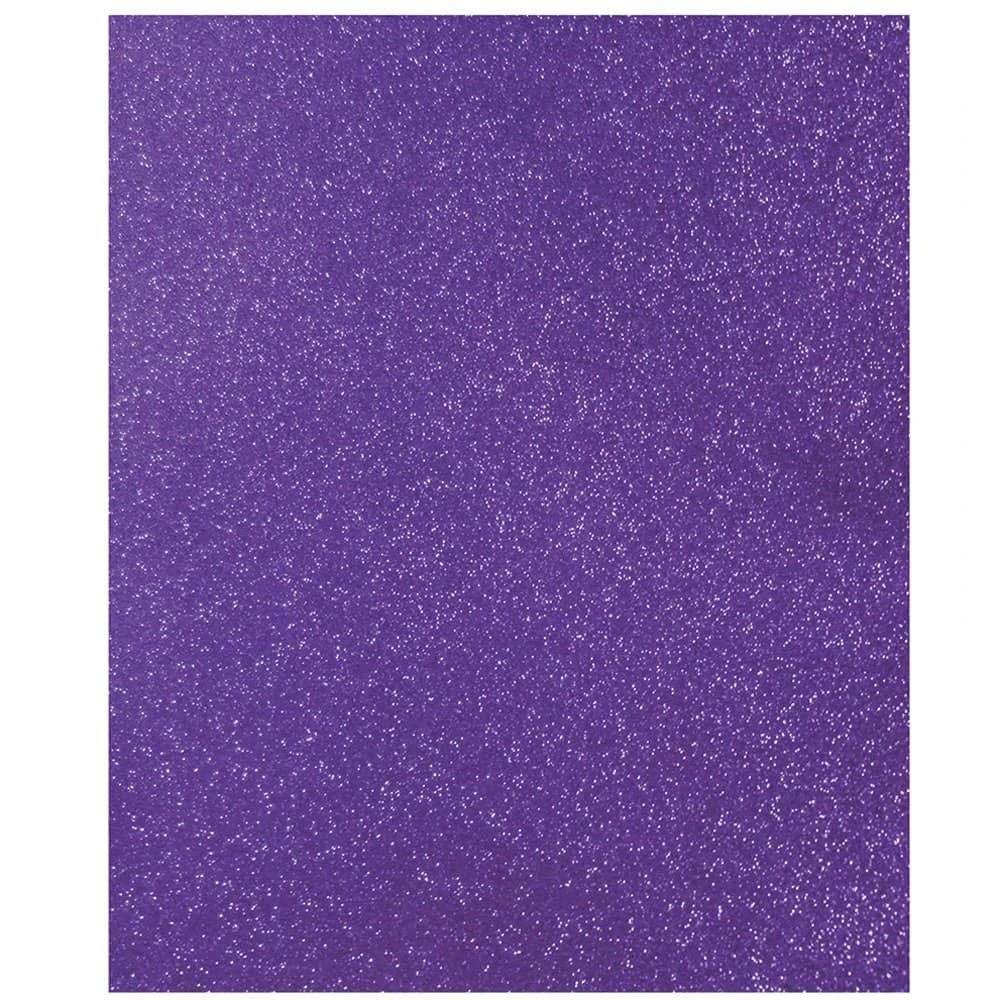 Foamy morado tamaño carta diamantado