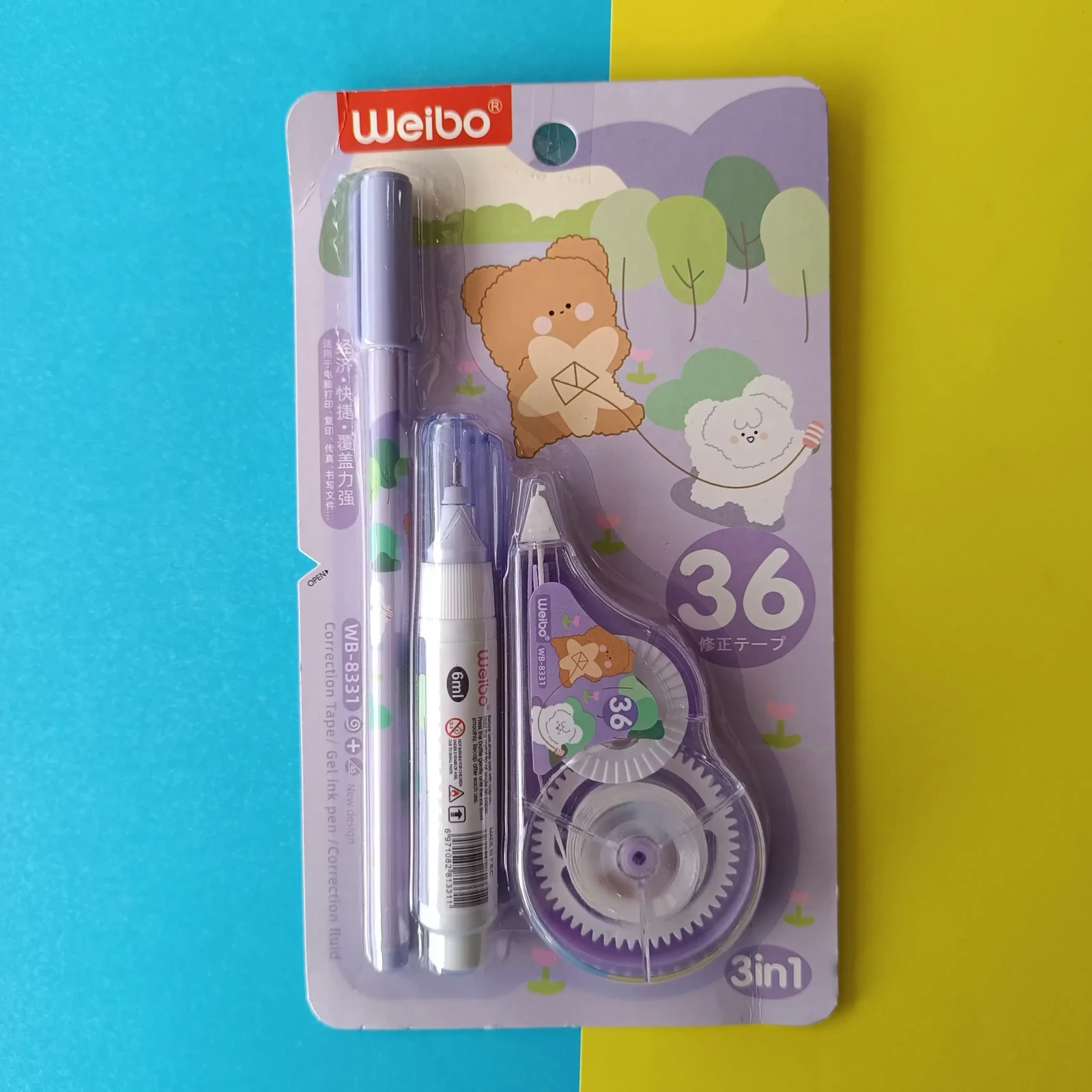 KIT CORRECTORES + LAPICERO 