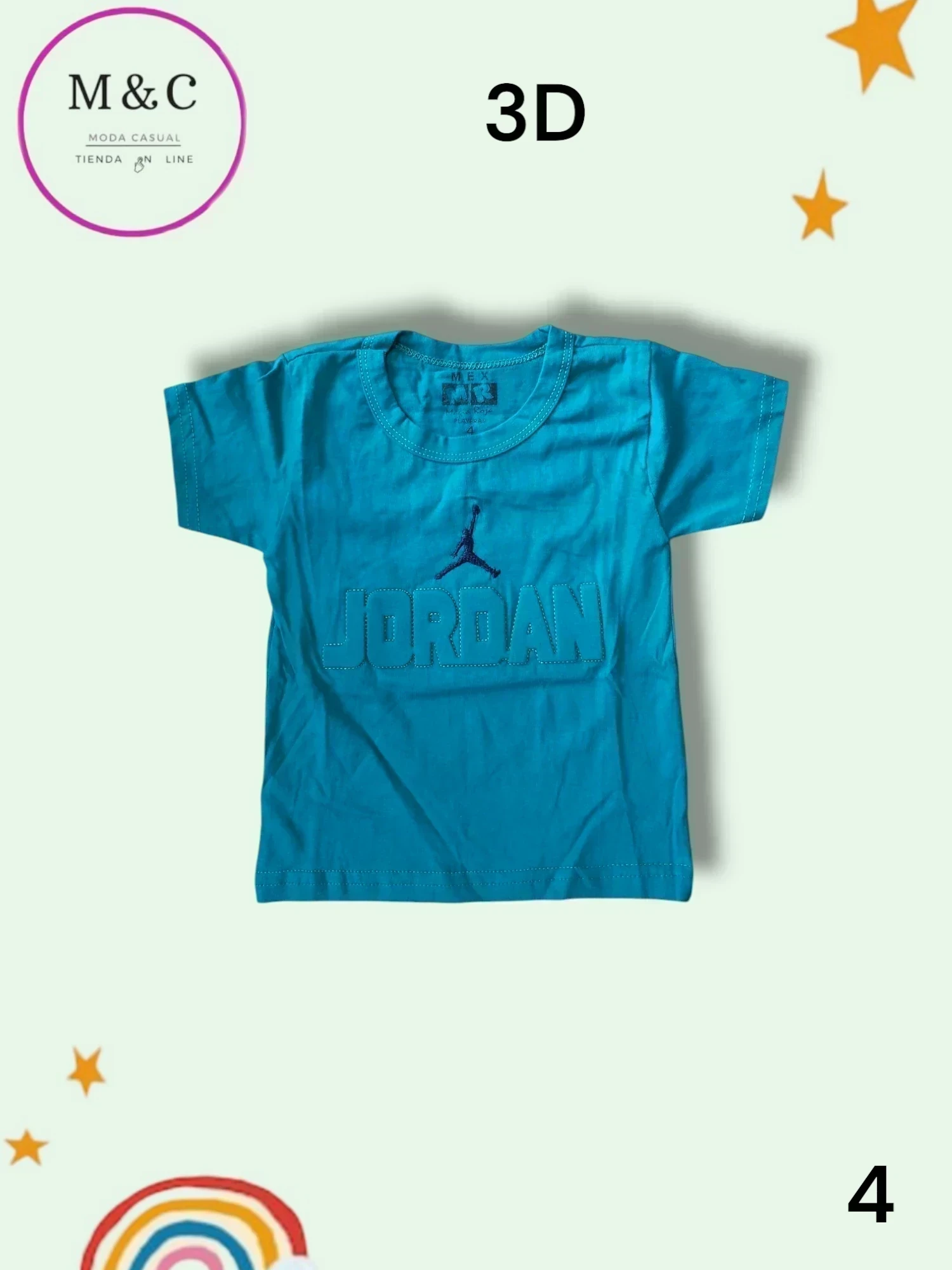Playera T-2 3D  2