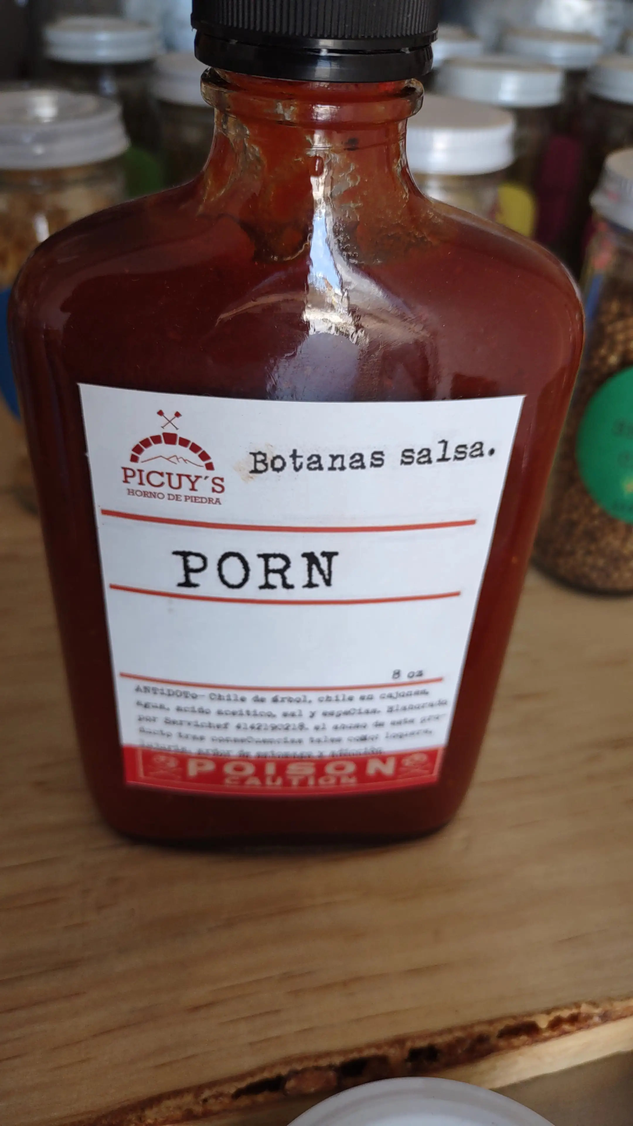 Salsa botanera Porn 250ml