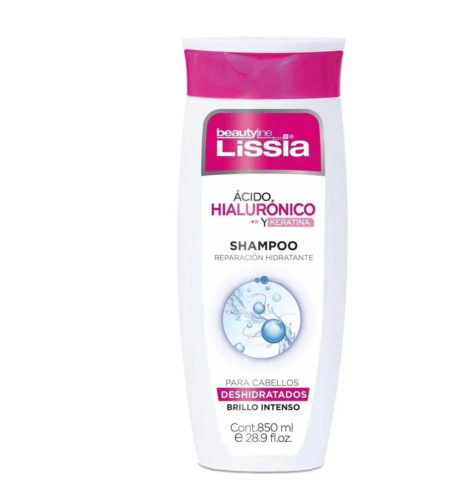lissia shampoo tarro x850 acido hialuronico