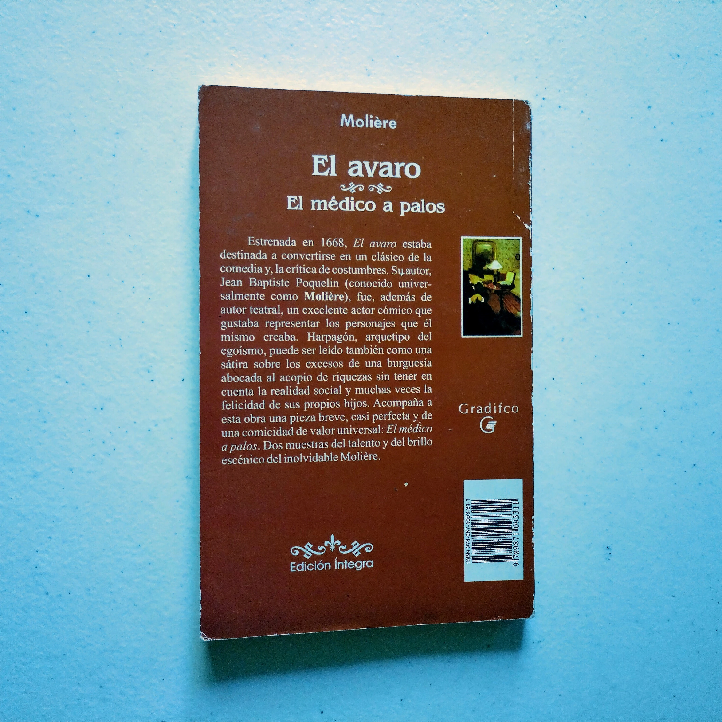 El avaro, el médico a palos, Moliere 2
