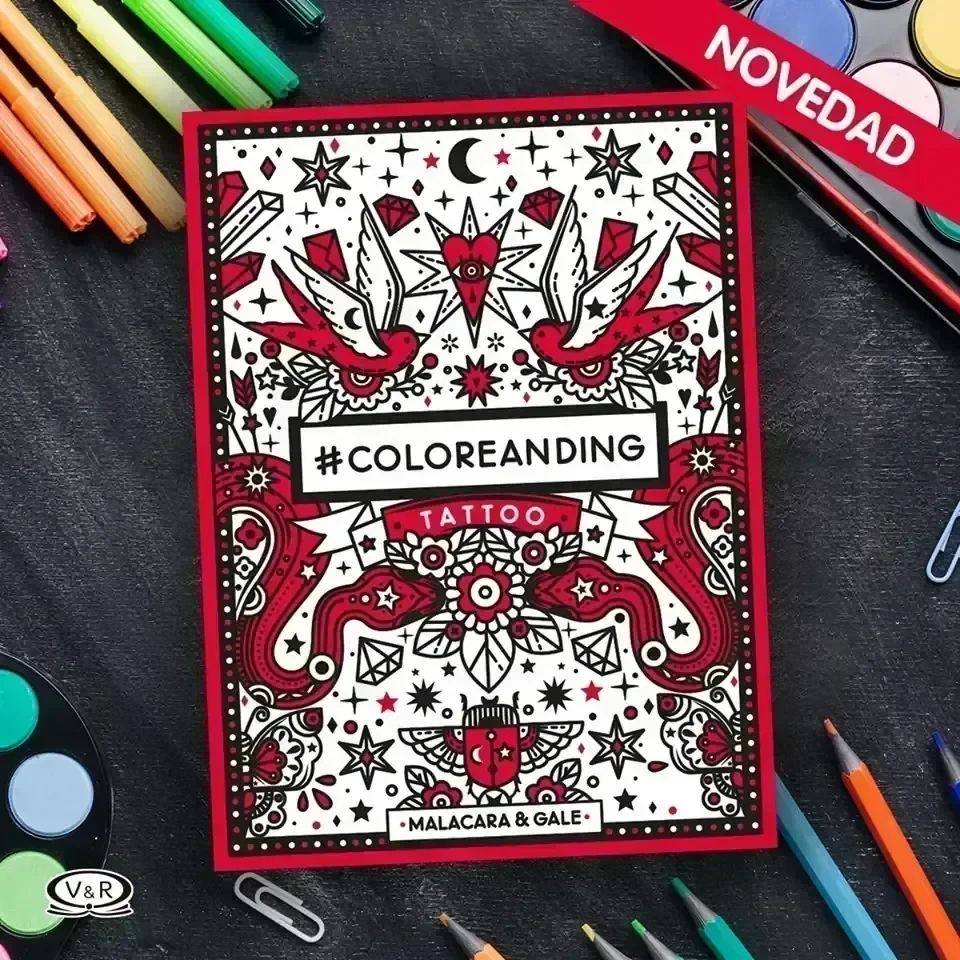 Libro Coloreanding Tatoo