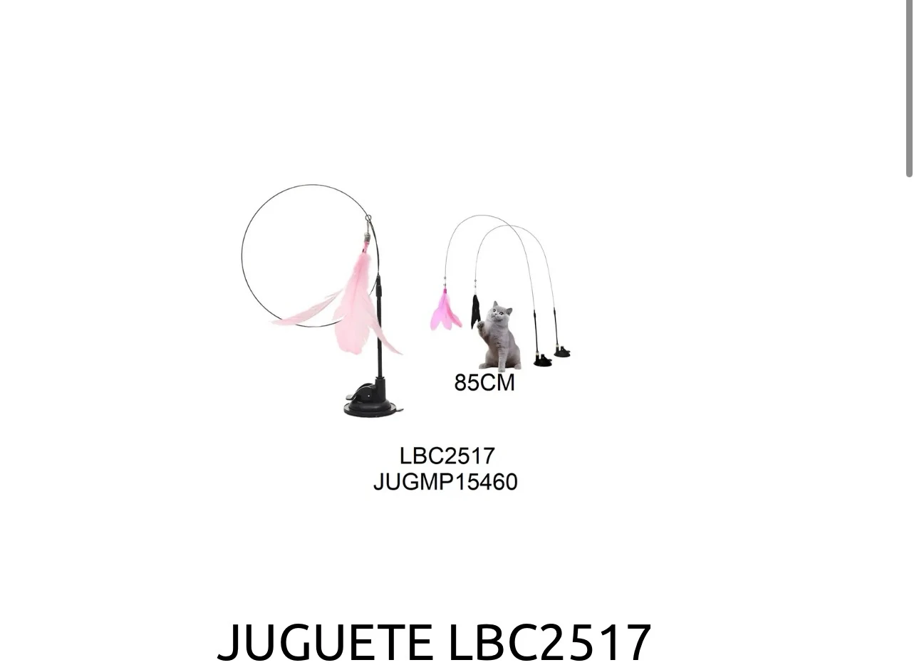 Juguete cañita 