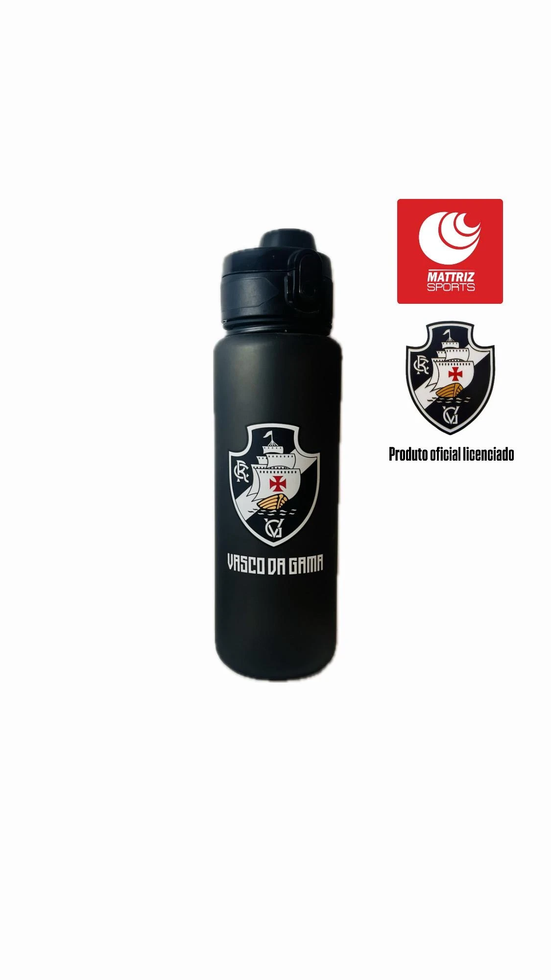 GARRAFA VASCO PLÁSTICO 600ML 