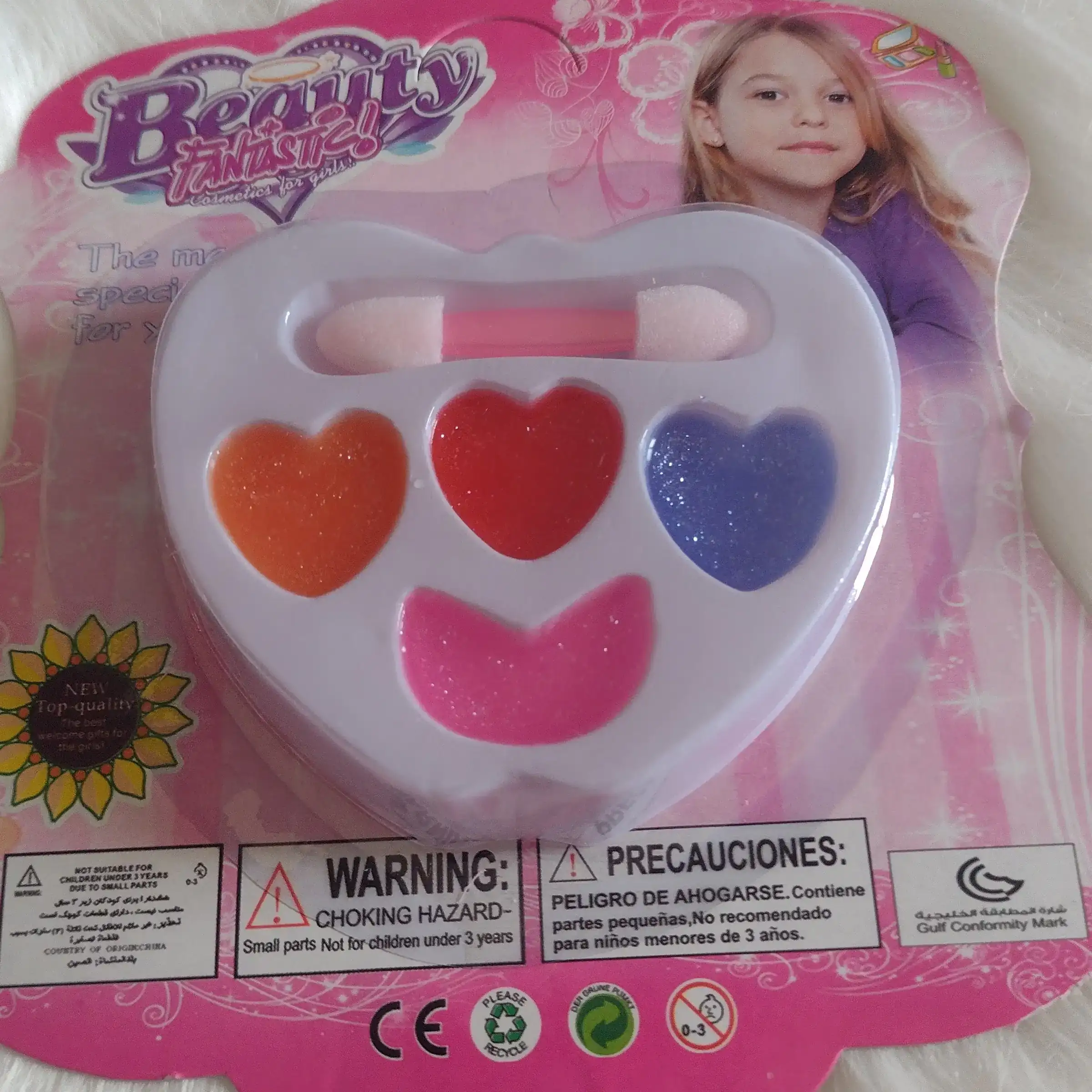 Maquillaje en forma de corazón  3