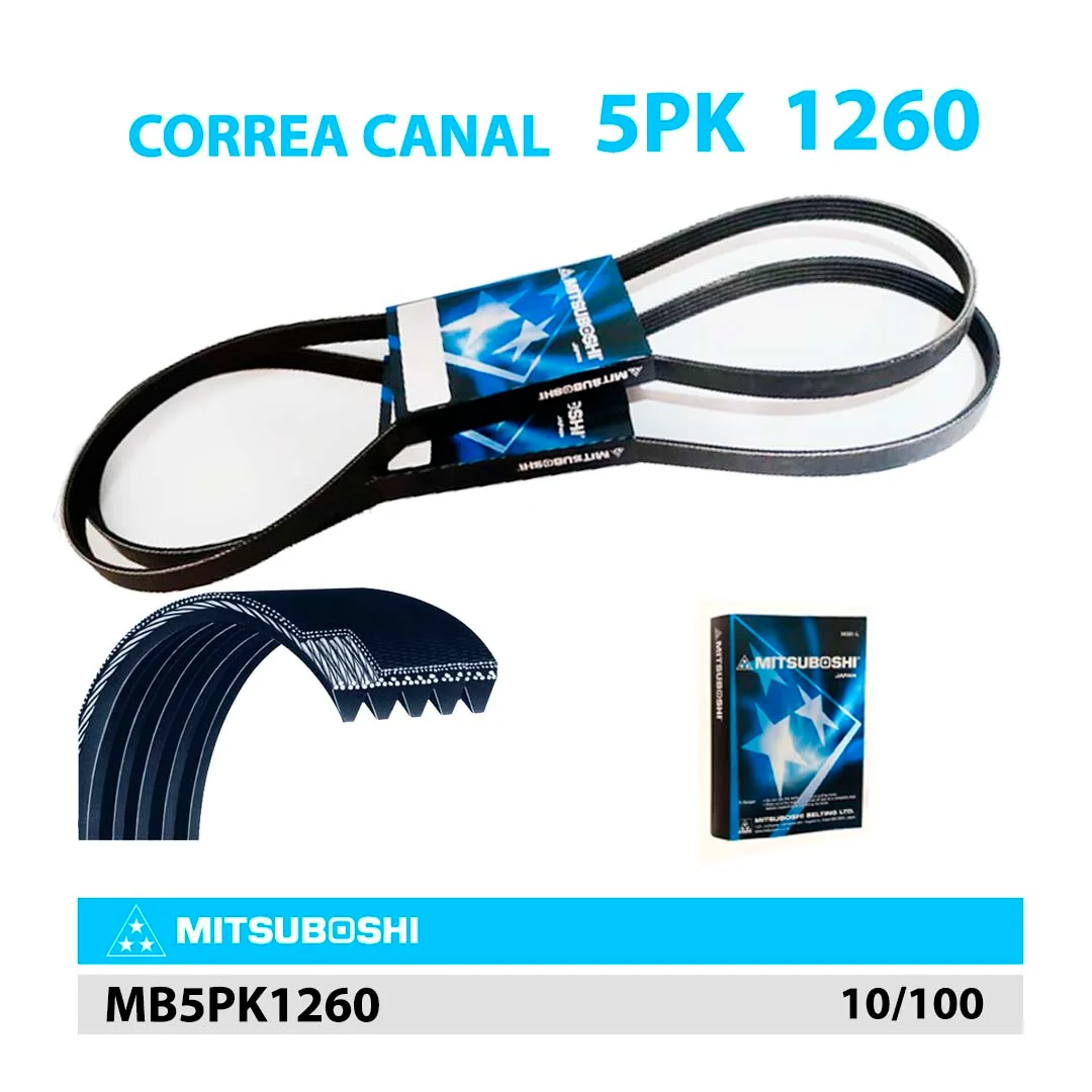 CORREA MITSUBOSHI 5PK 1260