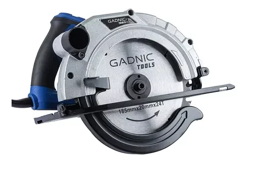 Sierra Circular GADNIC Eléctrica 1650W 185mm Azul
