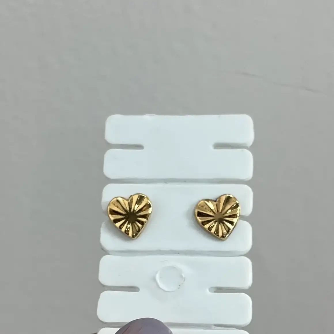 Topo Corazon / Oro Amarillo