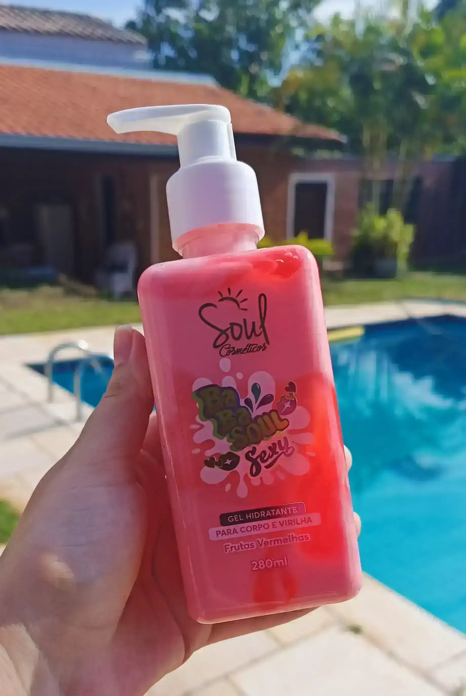 Babasoul Sexy hidratante corporal de Frutas Vermelhas  2