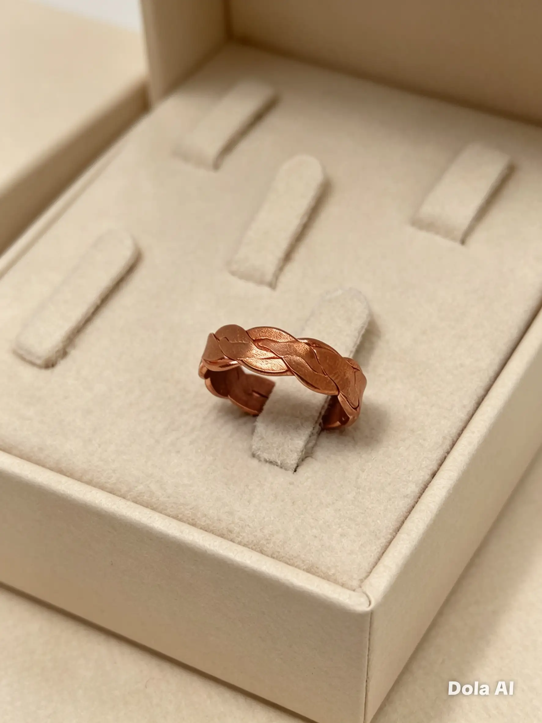Anillo trenzado