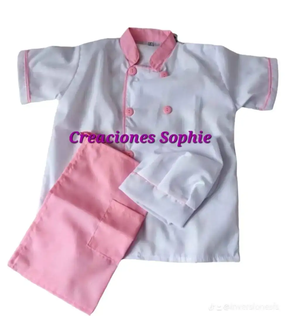 Uniforme Chef Disfraz para niños 4