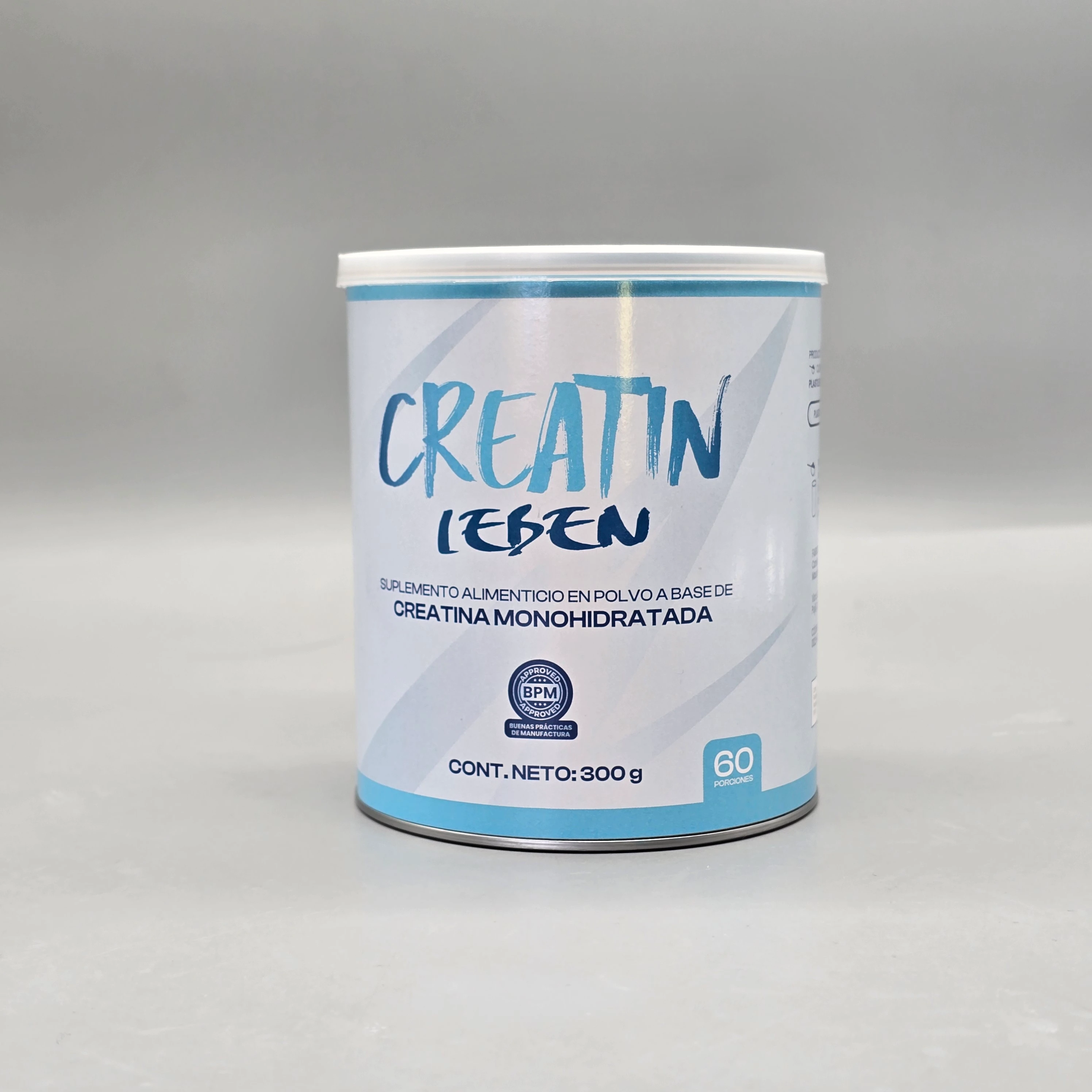 CREATINA MONOHIDRATADA LEBEN 300g - HEALTHY LEBEN