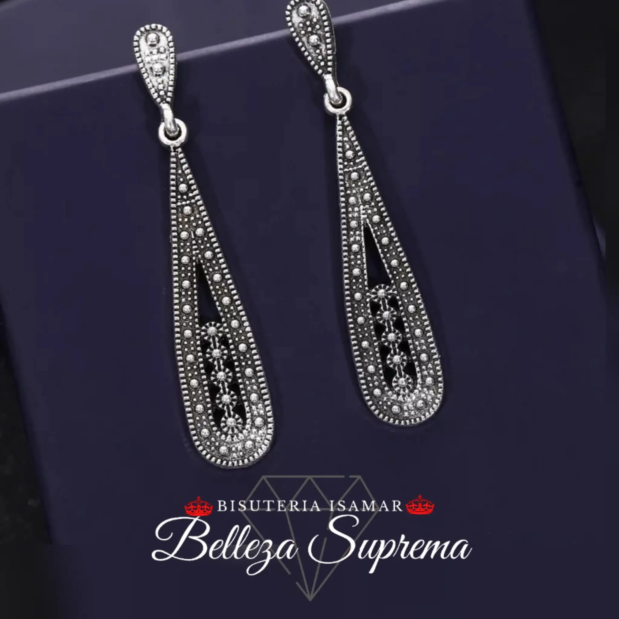 ARETES COLGANTE RUSTICOS