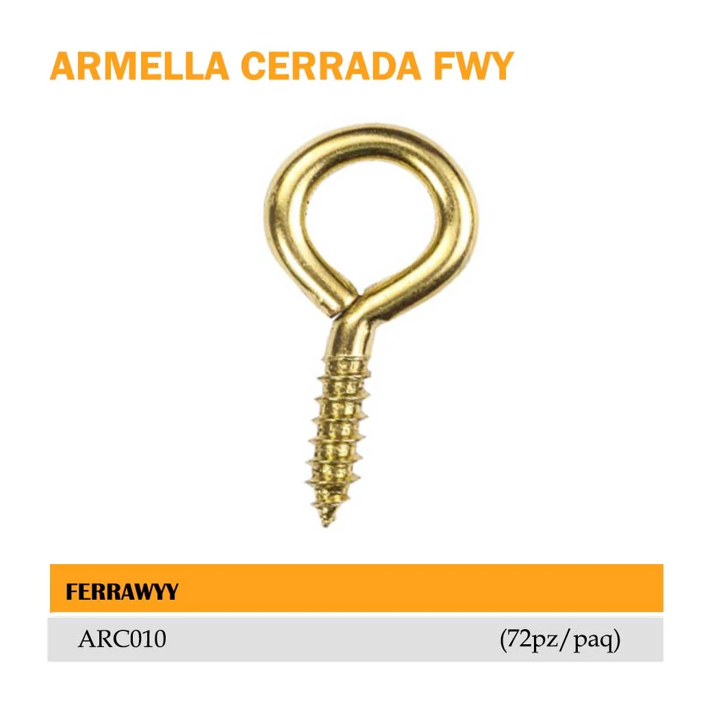 ARMELLA CERRADA FWY (72pz/paq) Nro. 10