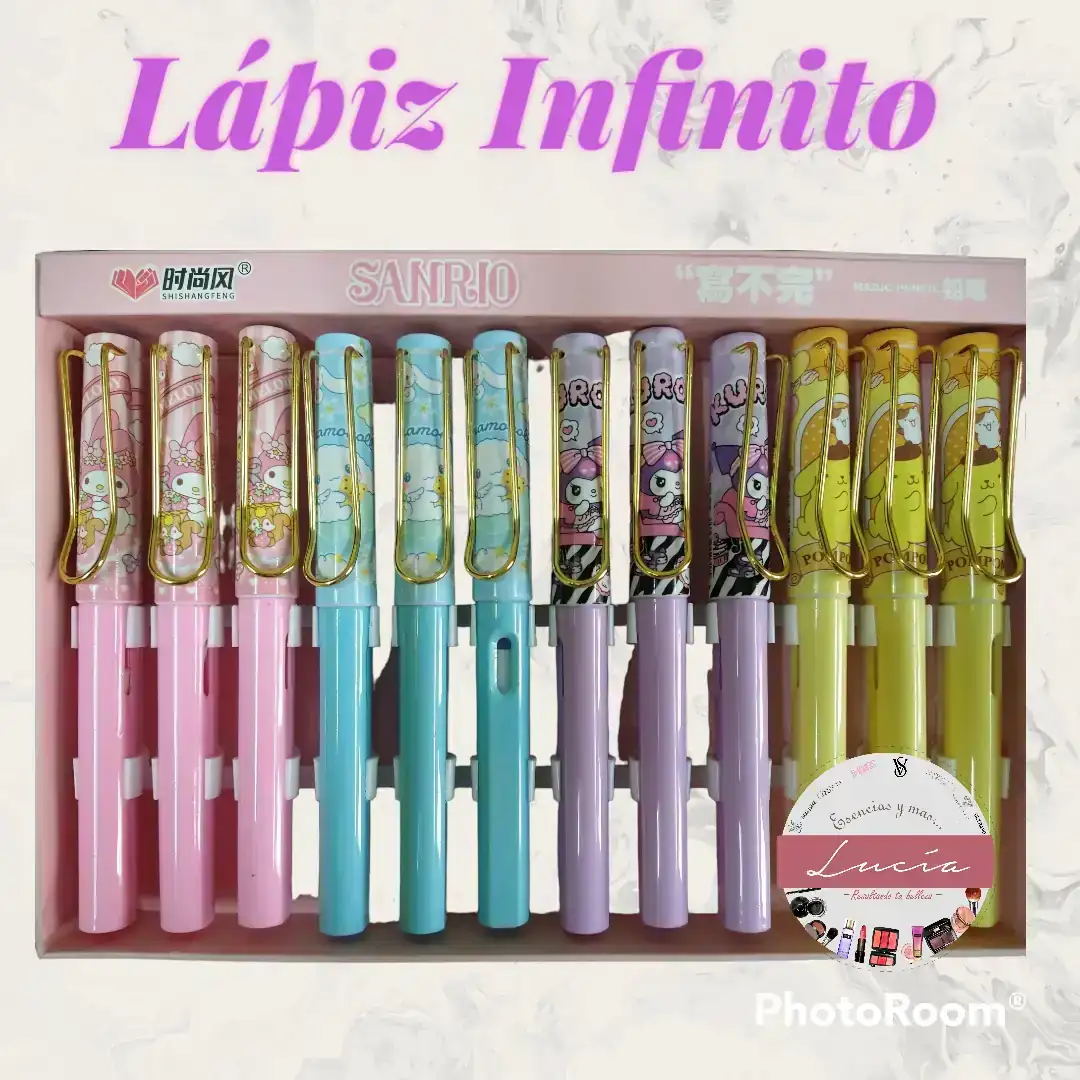 Lapiz Infinito San Rio Varios Modelos 