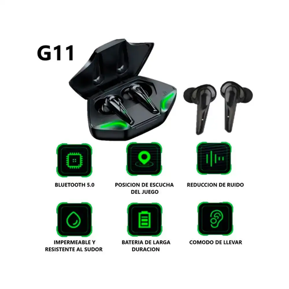 Auriculares bluetooth G11 2
