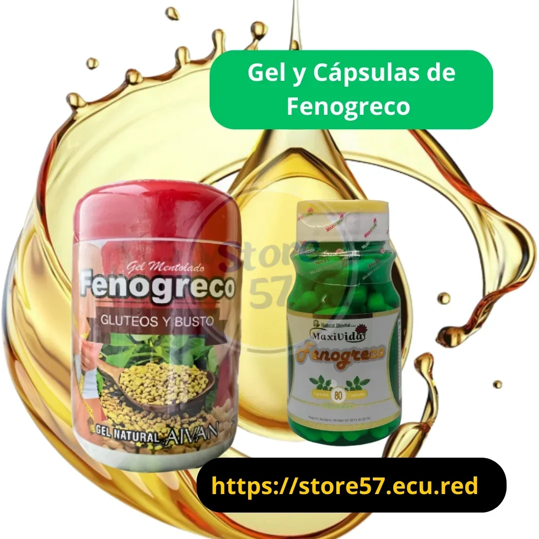 Combo de Gel y Cápsulas de Fenogreco 