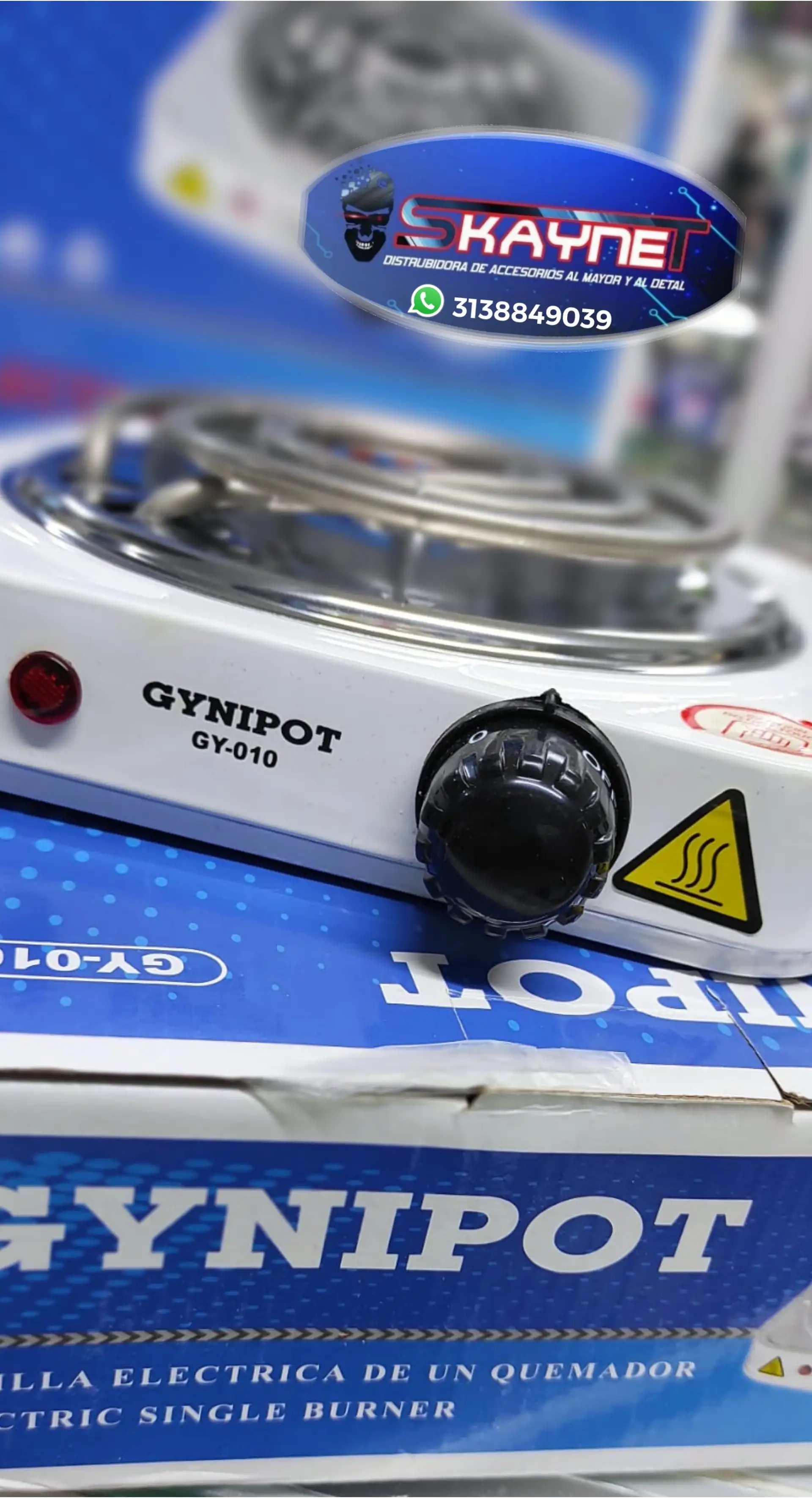 Mini Estufa Electrica 1 puesto Hot Plate Hornillo Portatil  2