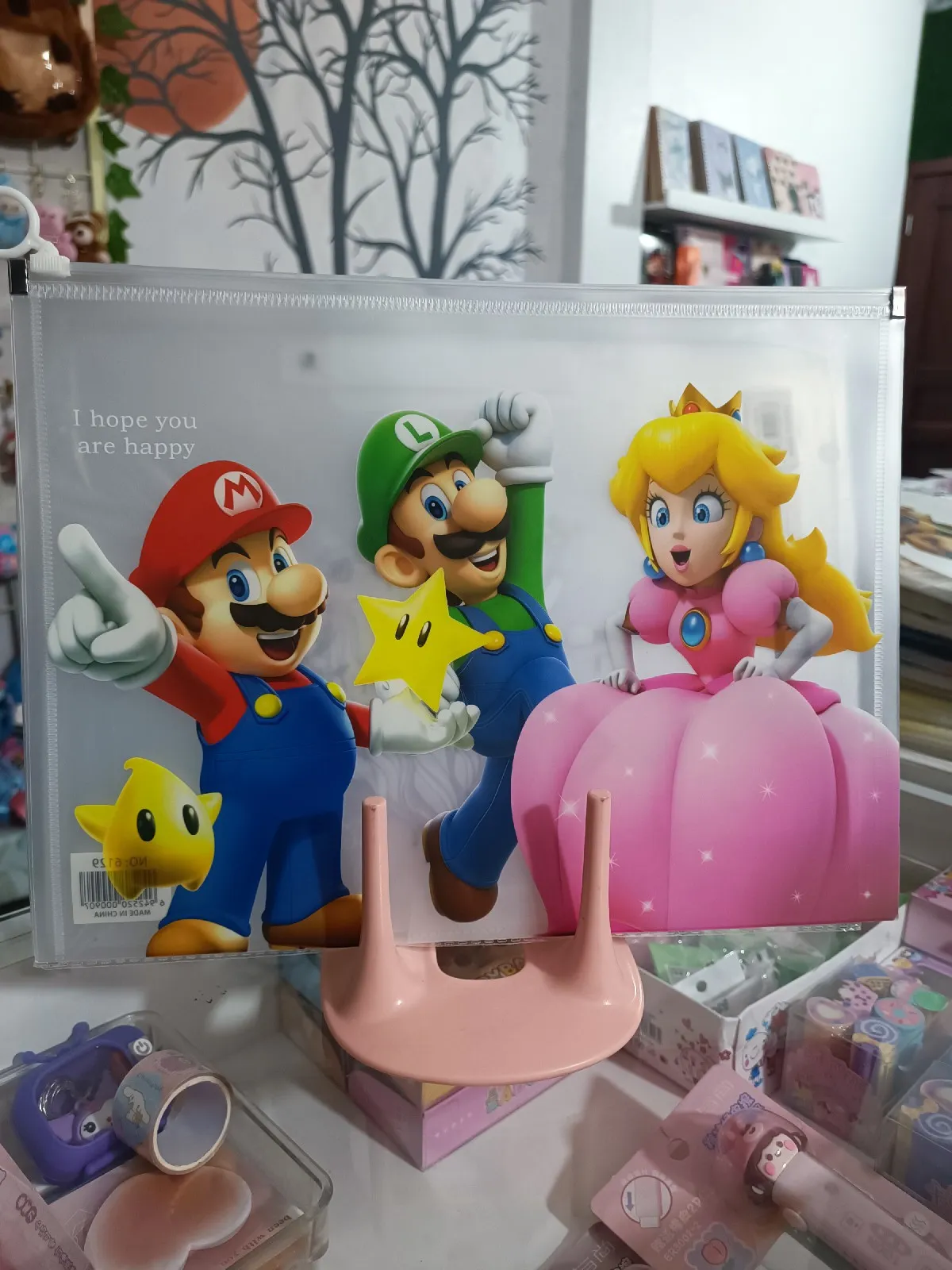 Carpeta tipo sobre. MARIO BROSS 3