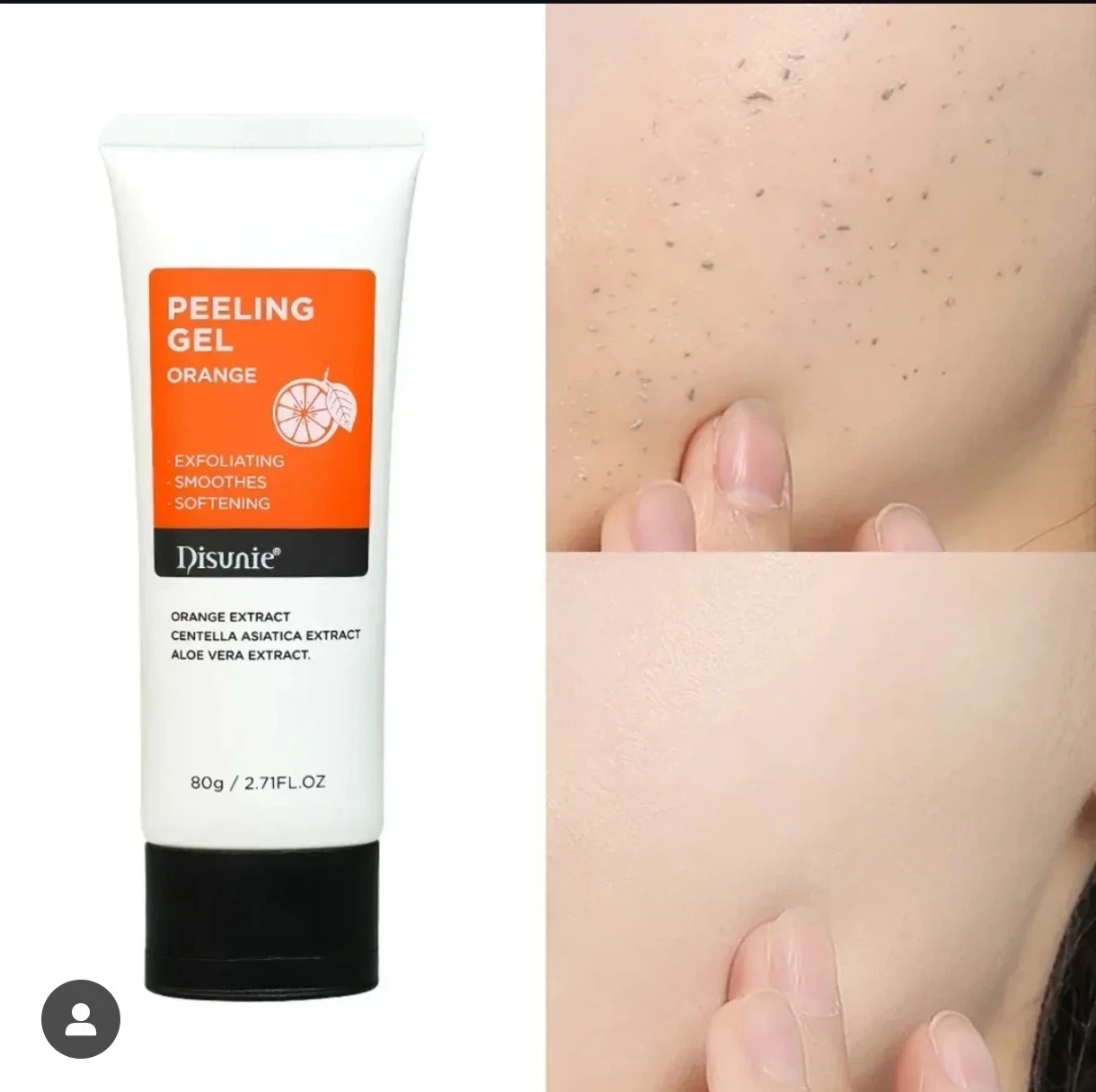 ✨ Disunie Peeling Gel Orange – Exfoliación suave y efectiva ✨ 
