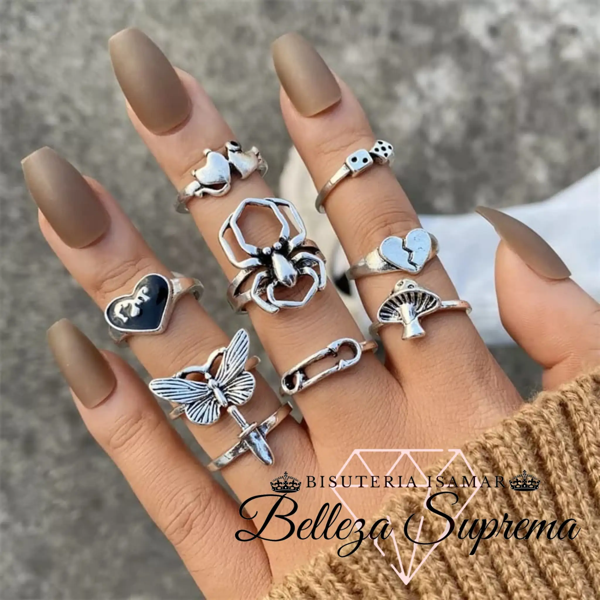 SET DE 9 ANILLOS  4