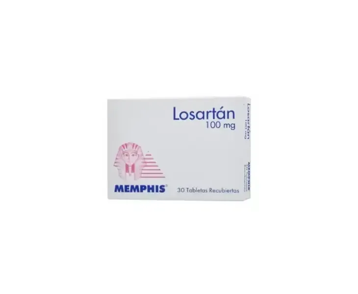 LOSARTAN 100 MG X 30 TBL MEMPHIS