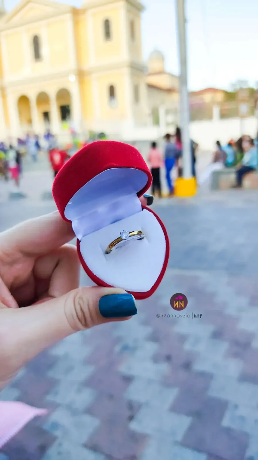 Anillo de promesa delicado ✨💍 2